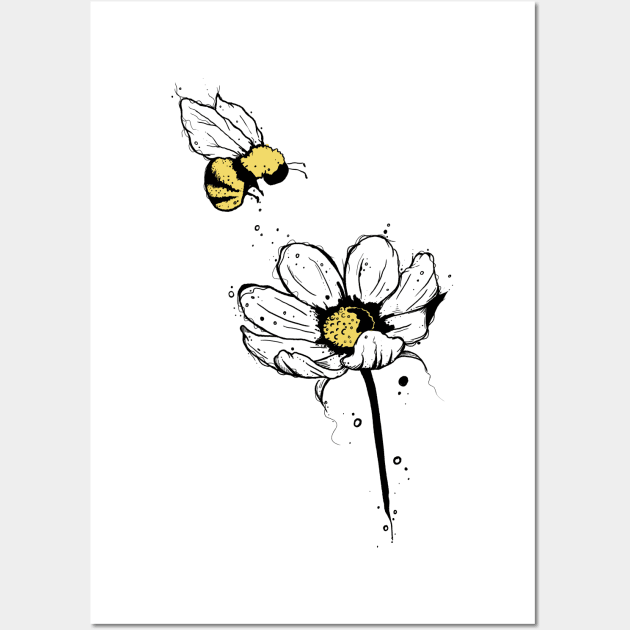 Bee Wall Art by Jess Adams